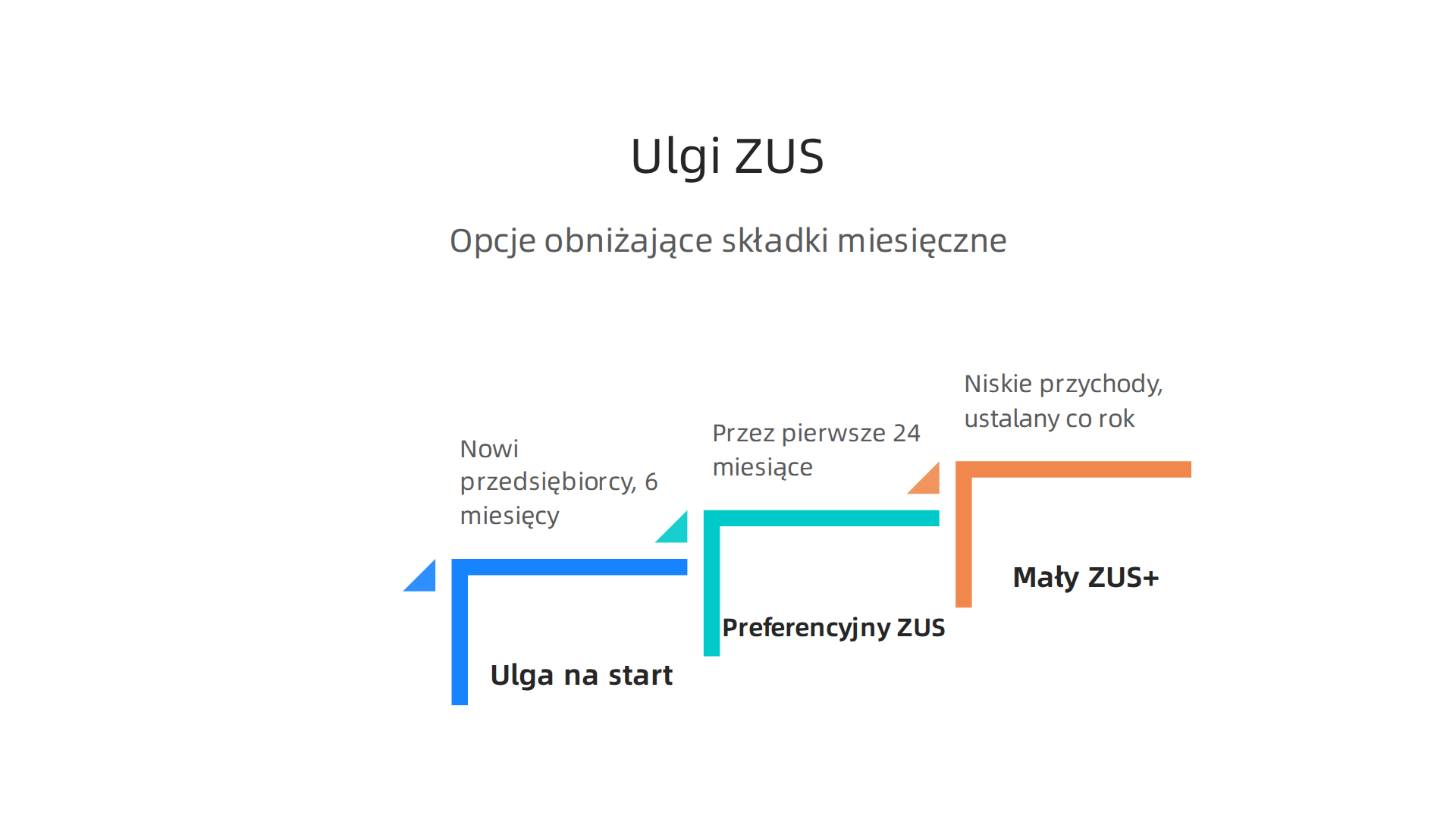 Przegląd dostępnych ulg i preferencji zmniejszających miesięczne składki ZUS dla przedsiębiorców.