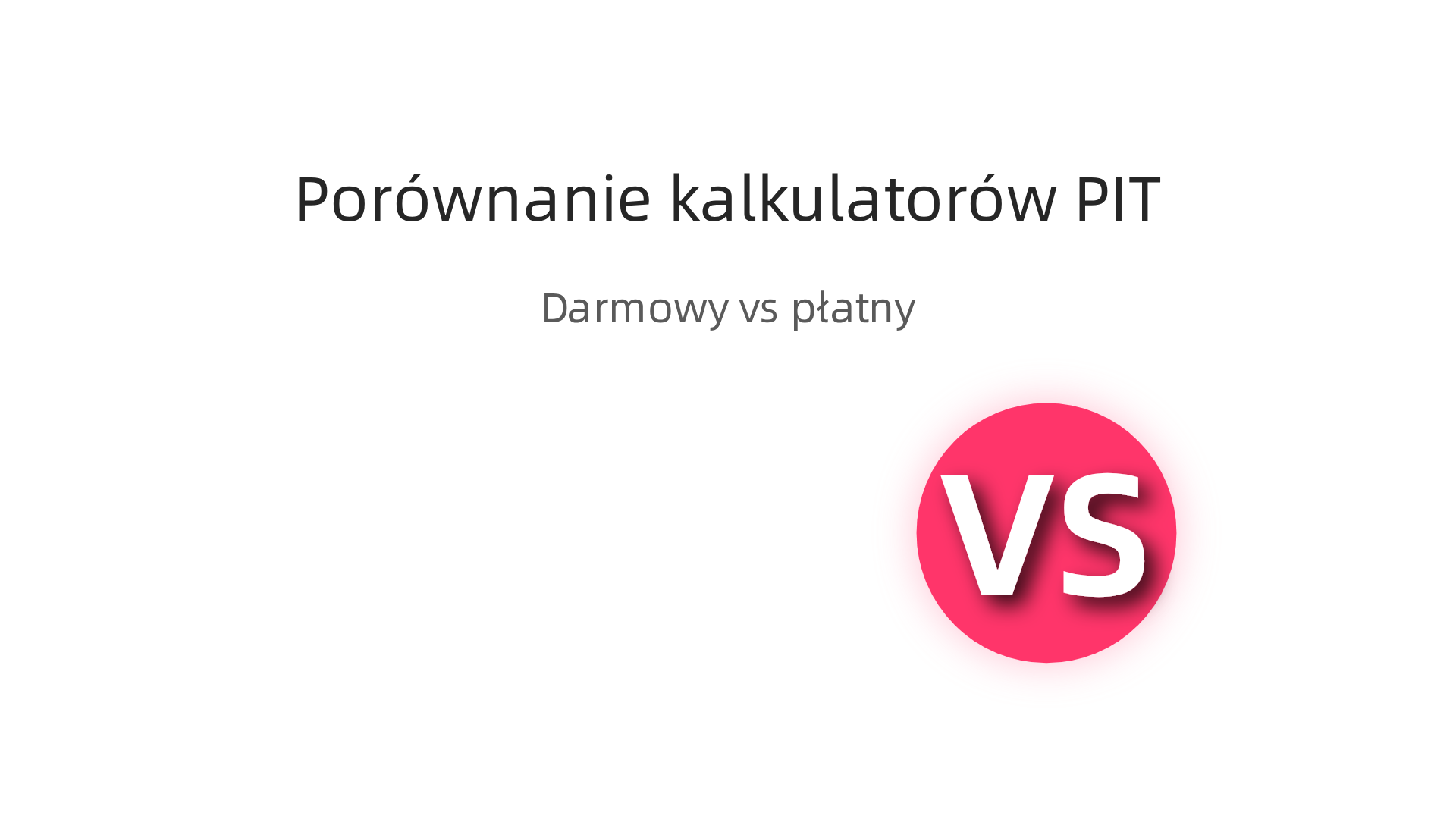 Porównanie kluczowych cech darmowych i płatnych kalkulatorów PIT online.